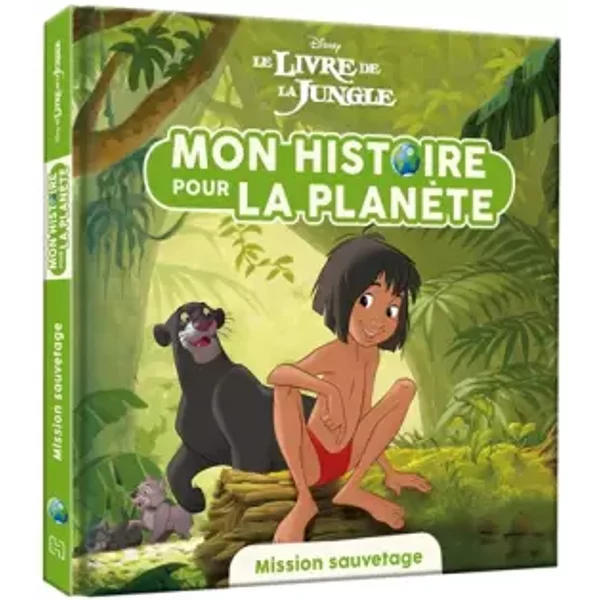 Le Livre De La Jungle - Mon Histoire Pour La PlanèTe - Mission Sauvetage - Disney - Disney, Emmanuelle Caussé-image