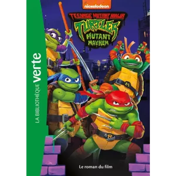 Ninja Turtles - Teenage Years - Le Roman Du Film - Nickelodeon-image