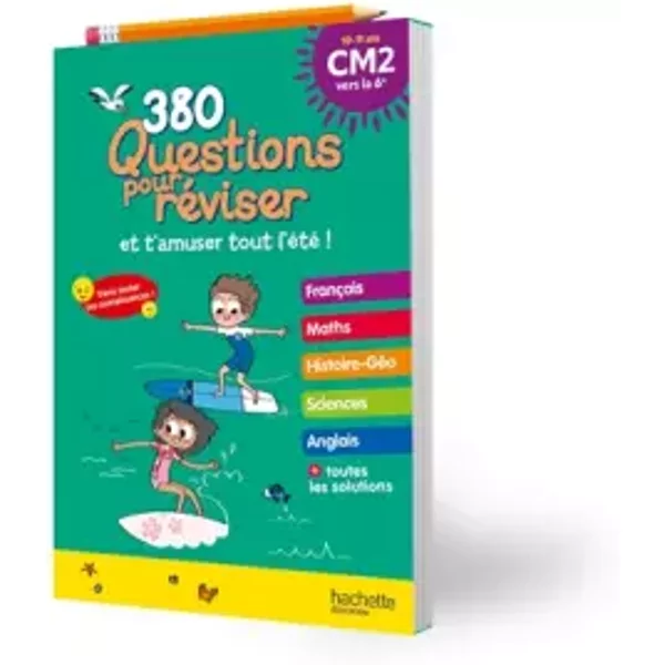Questions Pour RéViser - Du CM2 à La 6E - Cahier De Vacances 2024 - MichèLe Lecreux, CléMence Roux De Luze, Sandra Lebrun, LoïC Audrain-image