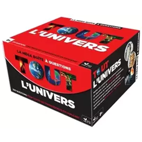Méga boite à questions Tout l'univers - boîte avec cartes - Collectif