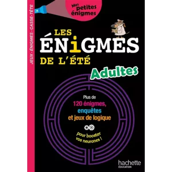 Les éNigmes De L'éTé Adultes - Cahier De Vacances 2021 - CléMence Roux De Luze, Pascal Guichard, MichèLe Lecreux-image