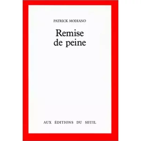 Remise De Peine - Patrick Modiano-image