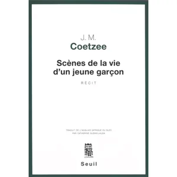 ScèNes De La Vie D'un Jeune GarçOn - John Michael Coetzee-image