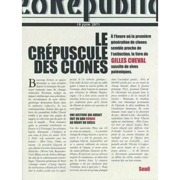 Le CréPuscule Des Clones - Gilles Cheval-image