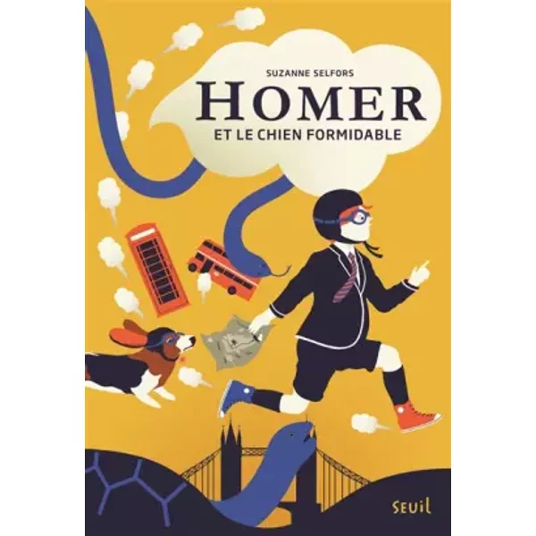 Homer Et Le Chien Formidable - Suzanne Selfors, Rosalind Elland-Goldsmith-image