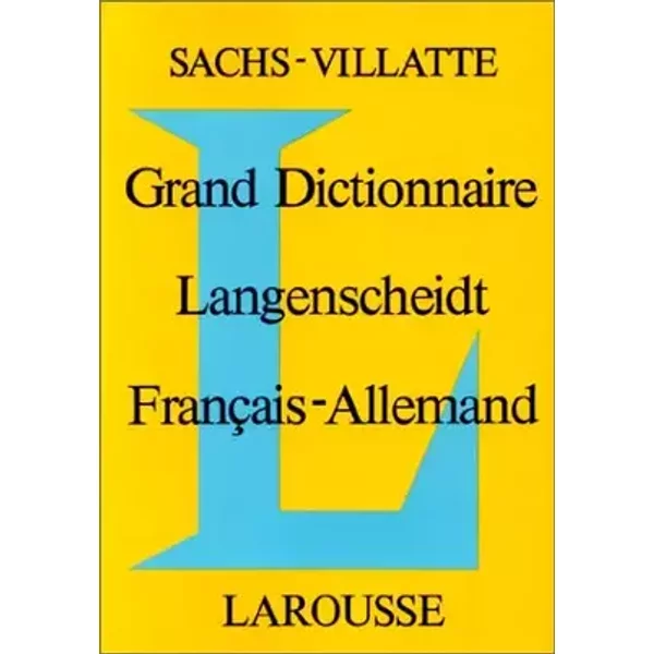 Grand Dictionnaire Langenscheidt Français-Allemand