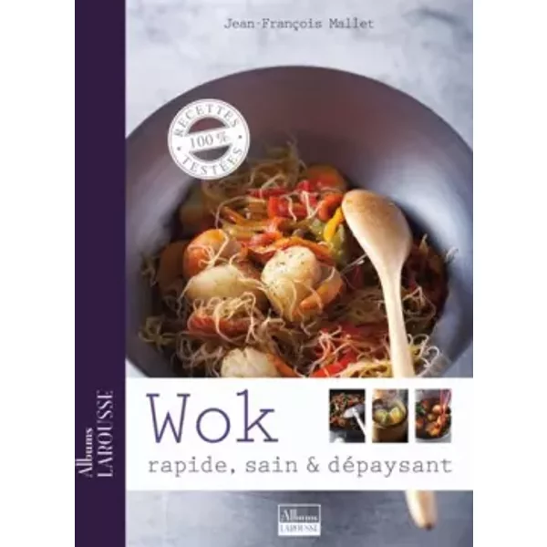 Wok : Rapide, Sain Et DéPaysant - Jean-FrançOis Mallet-image