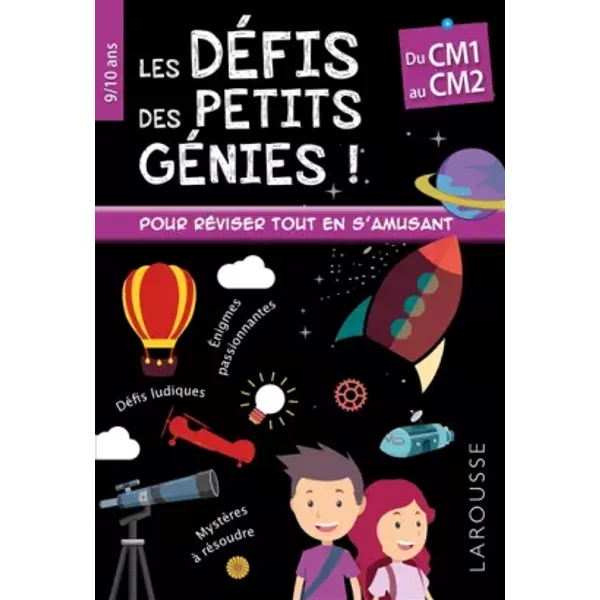 Les DéFis Des Petits GéNies, Du CM1 Au CM2 - RéMy LéGlise, Coline Creton-image