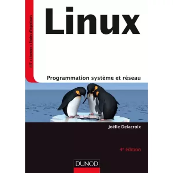 Linux - 4e éd - Programmation système et réseau - Cours et exercices corrigés: Programmation système et réseau - Cours et exercices corrigés - Joëlle Delacroix