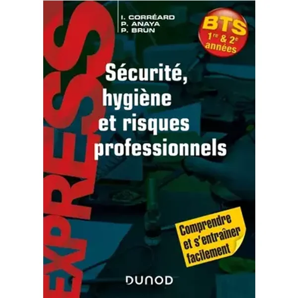 Sécurité, hygiène et risques professionnels - Isabelle Corréard, Patrick Anaya, Patrick Brun