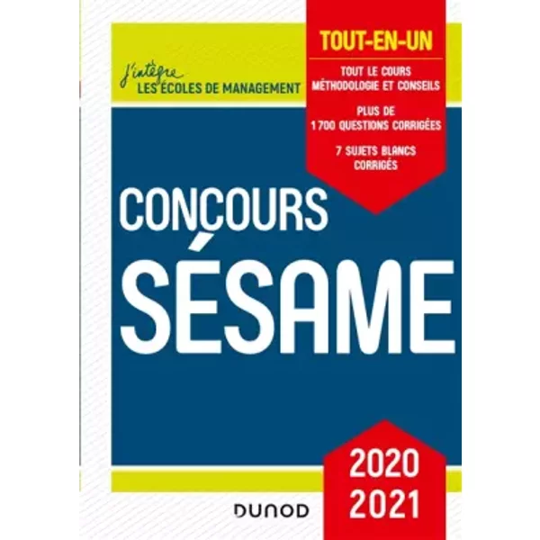 Concours SéSame 2020-2021 - Tout-En-Un: Tout-En-Un (2020-2021) - Marie-Virginie Speller, Pia Boisbourdain, Catherine Baldit-Dufays, Marie-Annik Durand-image