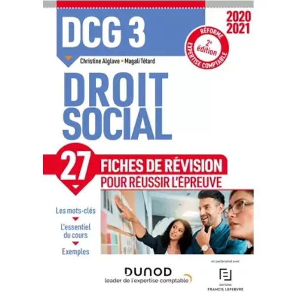 Dcg 3 Droit Social - Fiches De RéVision - 2020-2021: RéForme Expertise Comptable (2020-2021) - Christine Alglave Et Magali Lafont-image