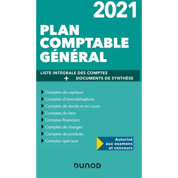 Plan Comptable GéNéRal 2021 - Plan De Comptes & Documents De SynthèSe: Plan De Comptes & Documents De SynthèSe (DéPliant SéParé) (2021) - Charlotte Disle-image