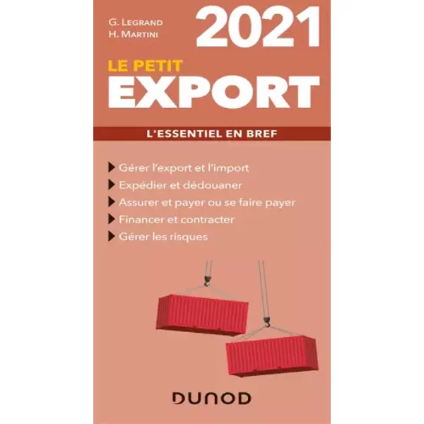 Le Petit Export 2021 - L'essentiel En Bref: L'essentiel En Bref (2021) - Ghislaine Legrand Et Hubert Martini-image