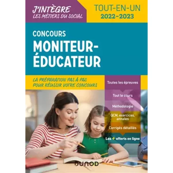 Concours Moniteur éducateur - 2022-2023 - Tout-en-un - Valérie Le Du, Béatrice Peluau