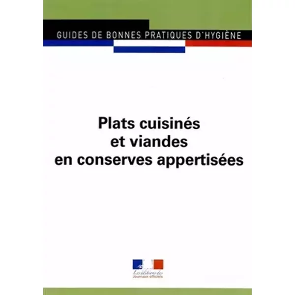 Plats cuisinés et viandes en conserves appertisées - gbph 5954 - JOURNAUX OFFICIELS