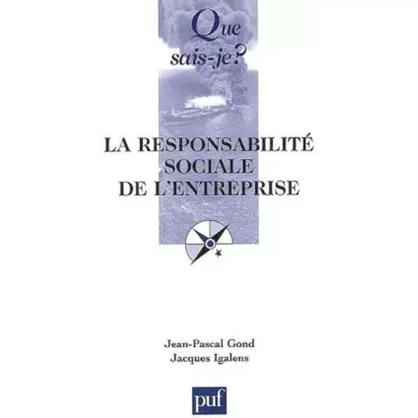La Responsabilité Sociale De L'entreprise - Jean-Pascal Gond-image
