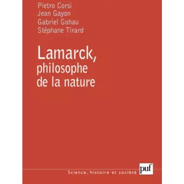 Lamarck, philosophe de la nature