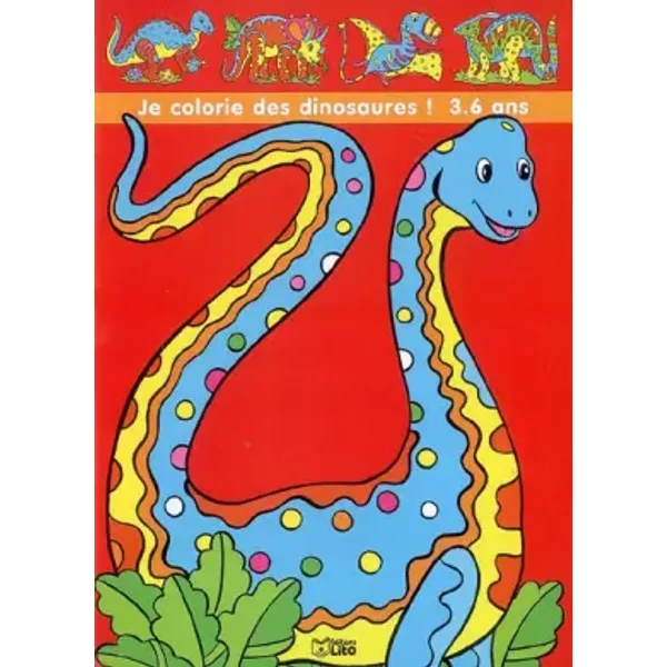 Je Colorie Les Dinosaures ! - Sophie Surber-image
