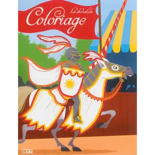 Mon Coloriage Merveilleux - Le Tournoi - DèS 4 Ans - Coralie Vallageas-image