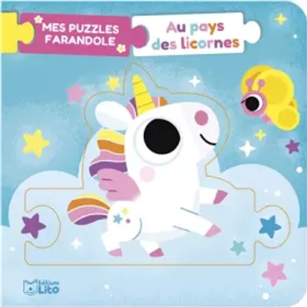 Mes Puzzles Farandole - Au Pays Des Licornes - DèS 1 An - Elisa Van Spronsen-image