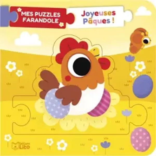 Mes Puzzles Farandoles - Joyeuses PâQues - DèS 1 An - Elisa Van Spronsen-image