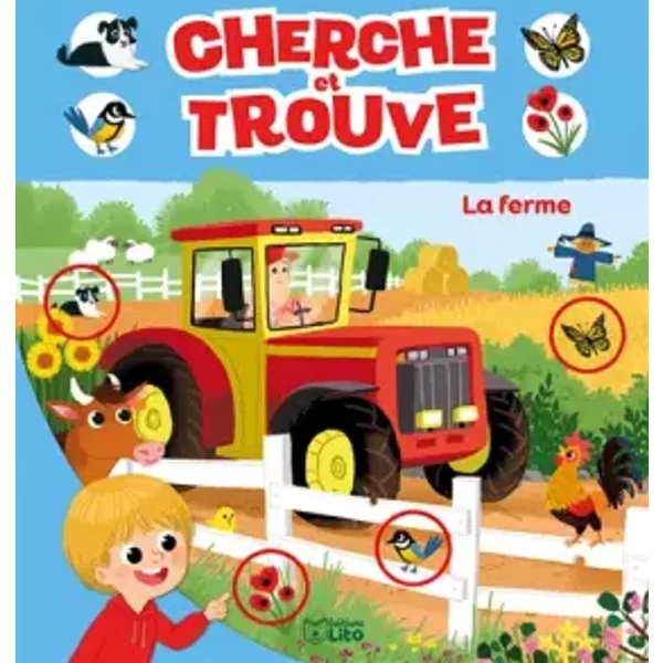Cherche Et Trouve: La Ferme - DèS 3 Ans - Coralie Vallageas-image