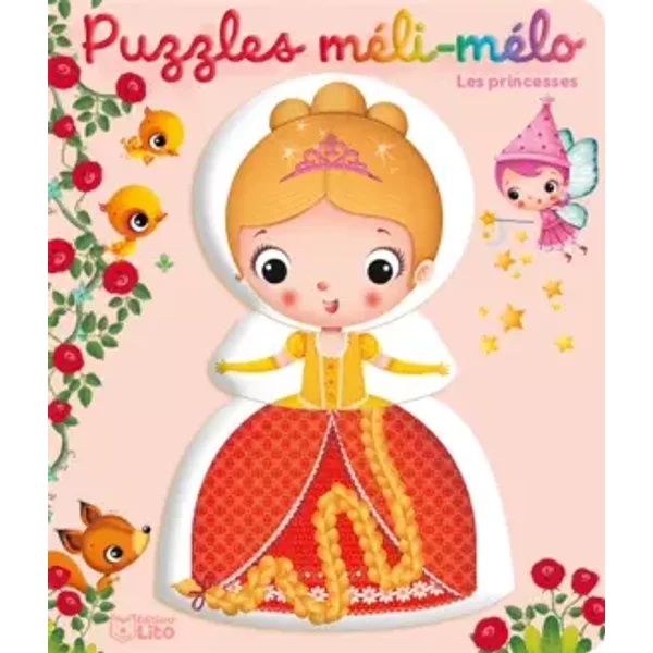Mes Puzzles MéLi-Melo Rigolos: Les Princesses - DèS 1 An - Marzia Giordano-image