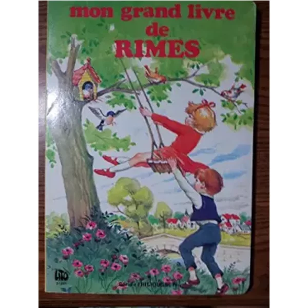 Mon Grand Livre De Rimes - Anonyme-image