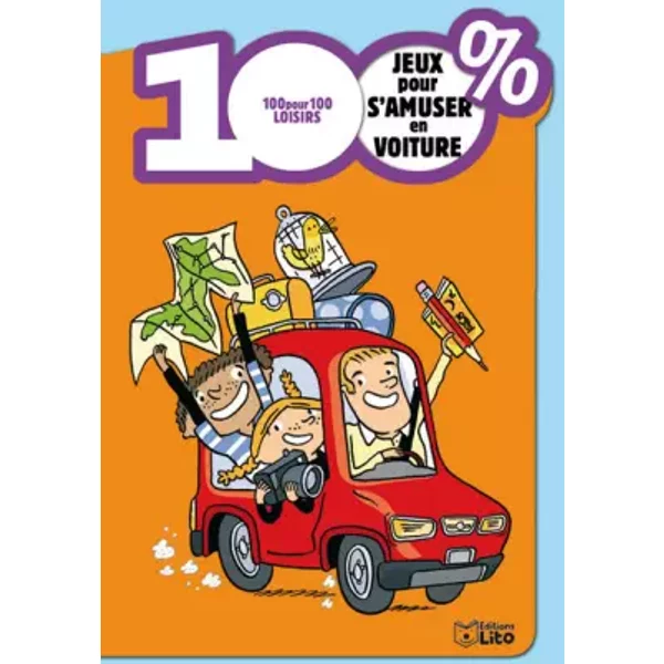 100 % Jeux Pour S'amuser En Voiture - DèS 7 Ans - Sophie De Mullenheim-image