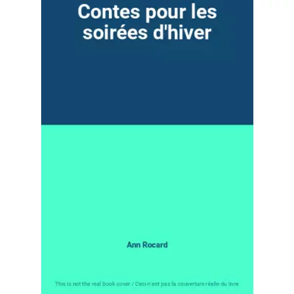 Contes Pour Les SoiréEs D'hiver - Ann Rocard-image