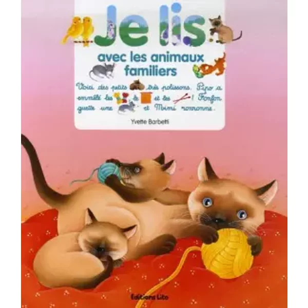 Je Lis Avec Les Animaux Familiers - Yvette Barbetti-image