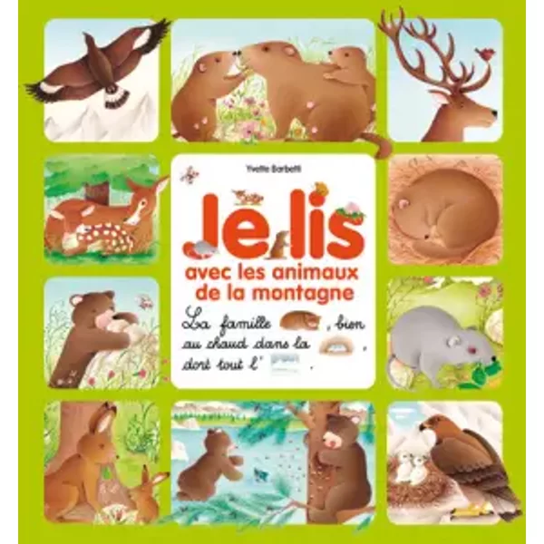Je Lis Avec Les Animaux De La Montagne - DèS 3 Ans ( PéRimé ) - Yvette Barbetti-image
