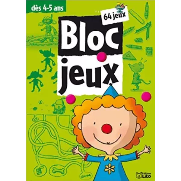 Bloc Jeux : DèS 4 Ans - Kaori Souvignet-image