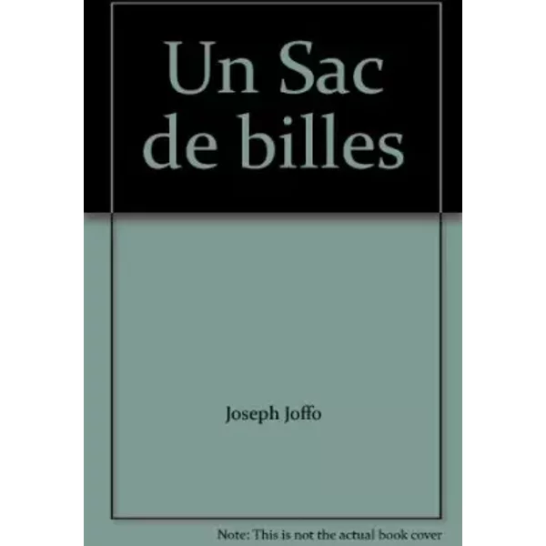 Un Sac De Billes (Club Pour Vous Hachette) - Joseph Joffo-image