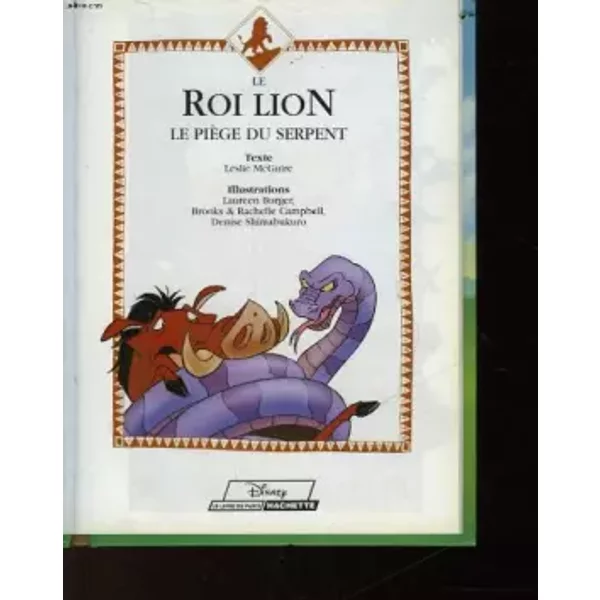 Le Roi Lion Le Piege Du Serpent-image