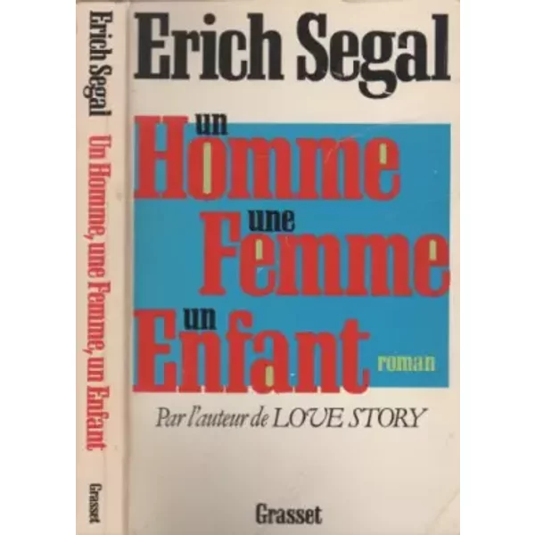 Un Homme Une Femme Un Enfant - Erich Segal-image