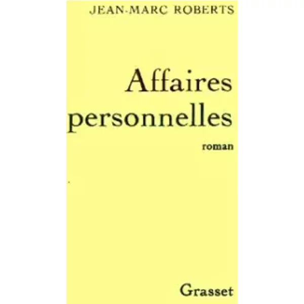 Affaires Personnelles - Jean-Marc Roberts-image
