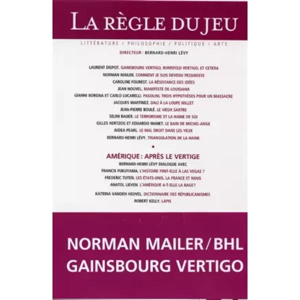 La RèGle Du Jeu N°31 - Collectif-image