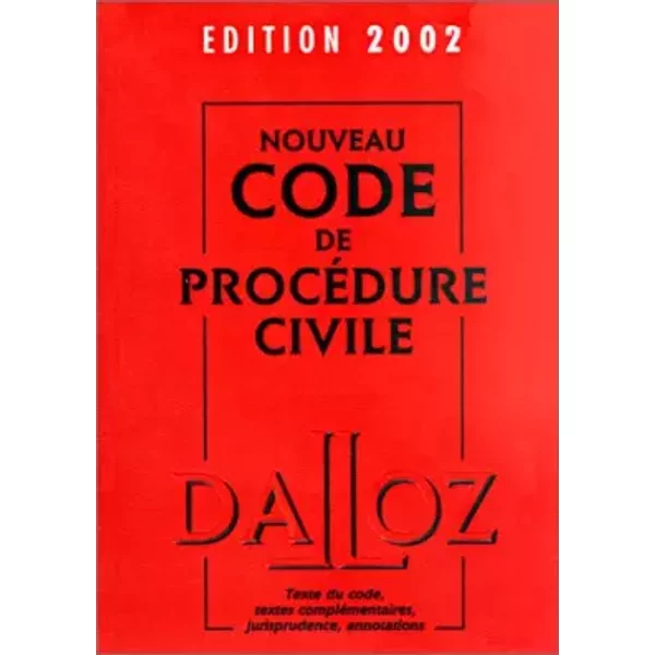 Nouveau Code De ProcéDure Civile, éDition 2002, 94E éDition - Collectif-image