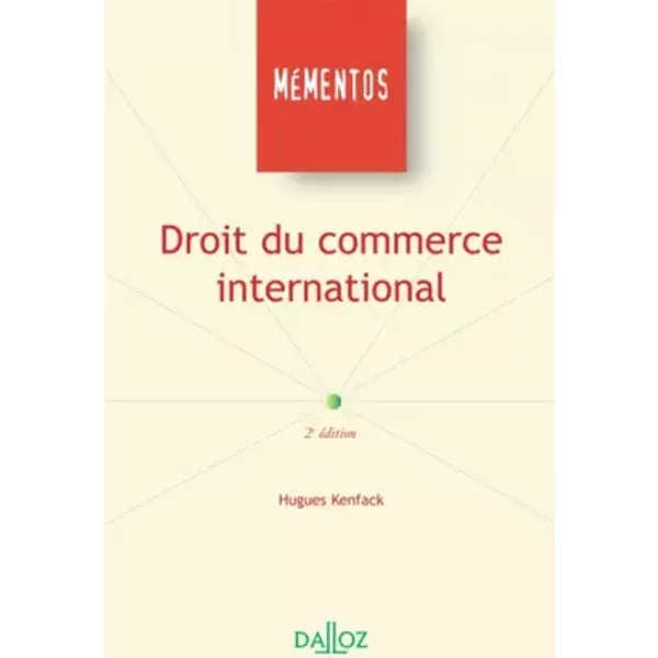 Droit Du Commerce International - Hugues Kenfack-image