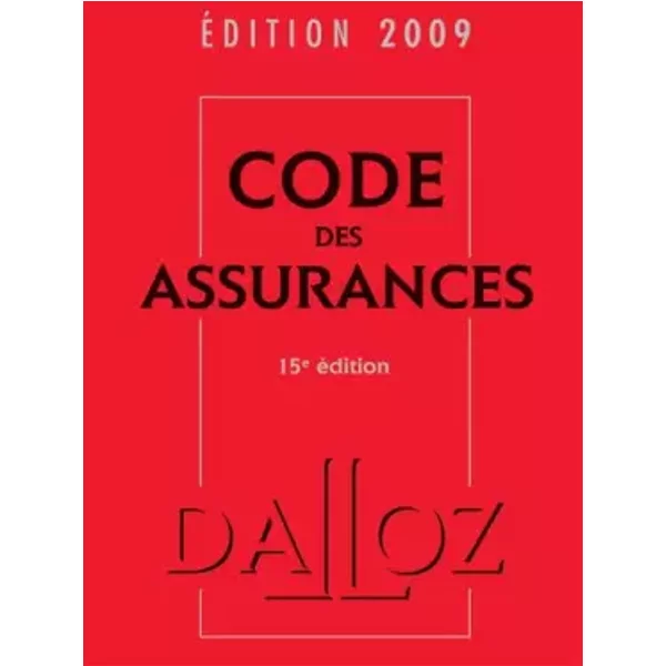 Code Des Assurances - Dalloz-Sirey-image