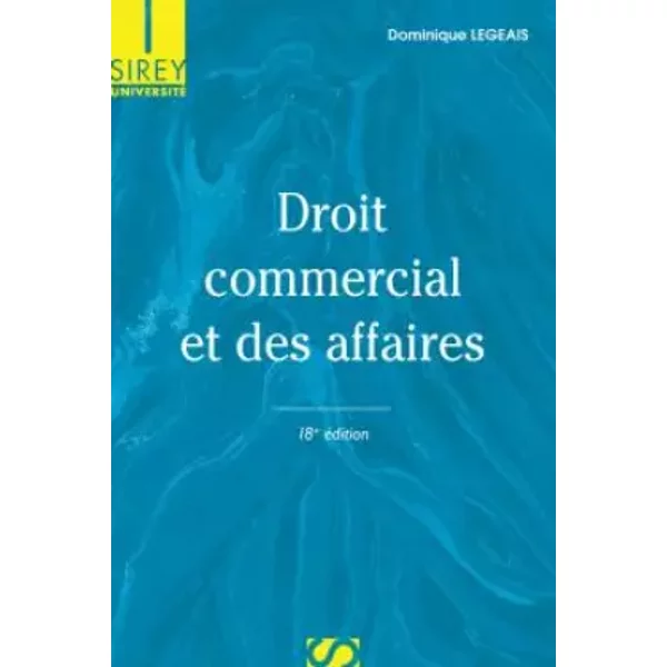 Droit Commercial Et Des Affaires - Dominique Legeais-image