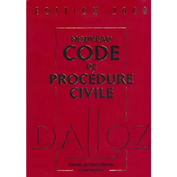 Nouveau Code De ProcéDure Civile, éDition 2000 - Collectif-image