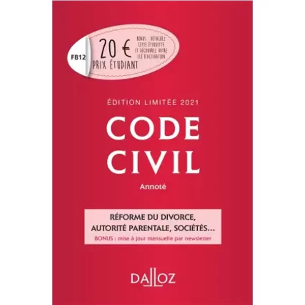 Code Civil Annoté - Guy Venandet, Pascal Ancel, Xavier Henry, Alice Tisserand-Martin Et Georges Wiederkehr-image