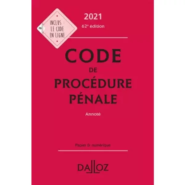 Code De ProcéDure PéNale Annoté - Coralie Ambroise-CastéRot, Jean-FrançOis Renucci, Jean-Paul CéRé Et Maud LéNa-image
