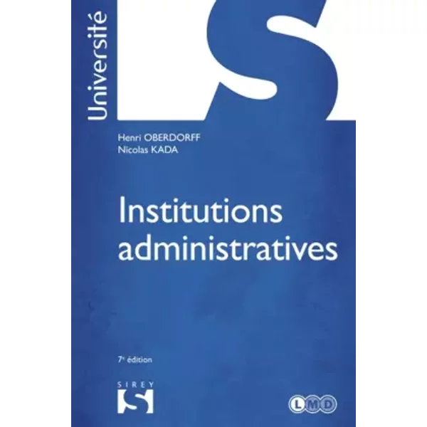 Institutions Administratives - 7E éD.-image