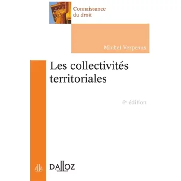 Les CollectivitéS Territoriales - 6E Ed. - Michel Verpeaux-image