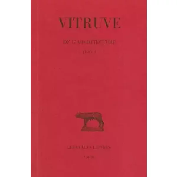 De l'architecture, livre II - Vitruve
