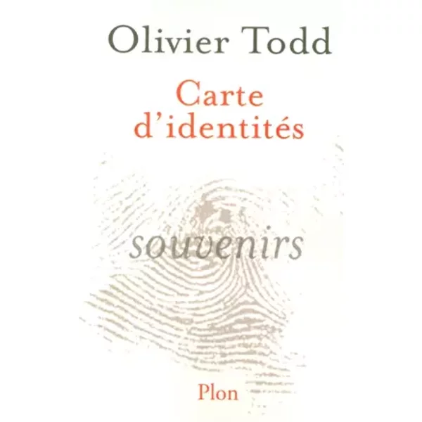 Carte D Identites - Olivier Todd-image